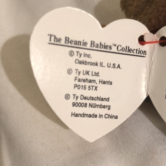 “Claude” TY Beanie Baby, Tie Dyed Crab, Vintage Collectible 1996 - Picture 7 of 12